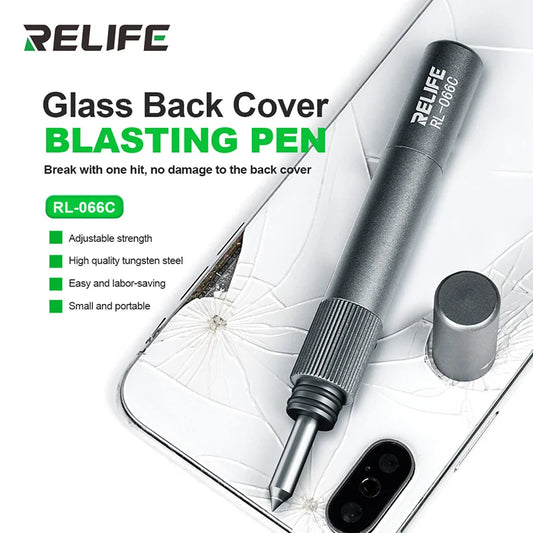 ReLIFE RL-066C Mobile Phone Glass Back Cover Blasting Pen to Disassemble The Camera/Back Cover Glass With Adjustable Strength